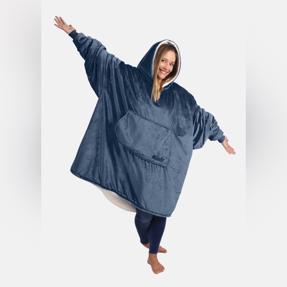 The Comfy - gently used, navy blue